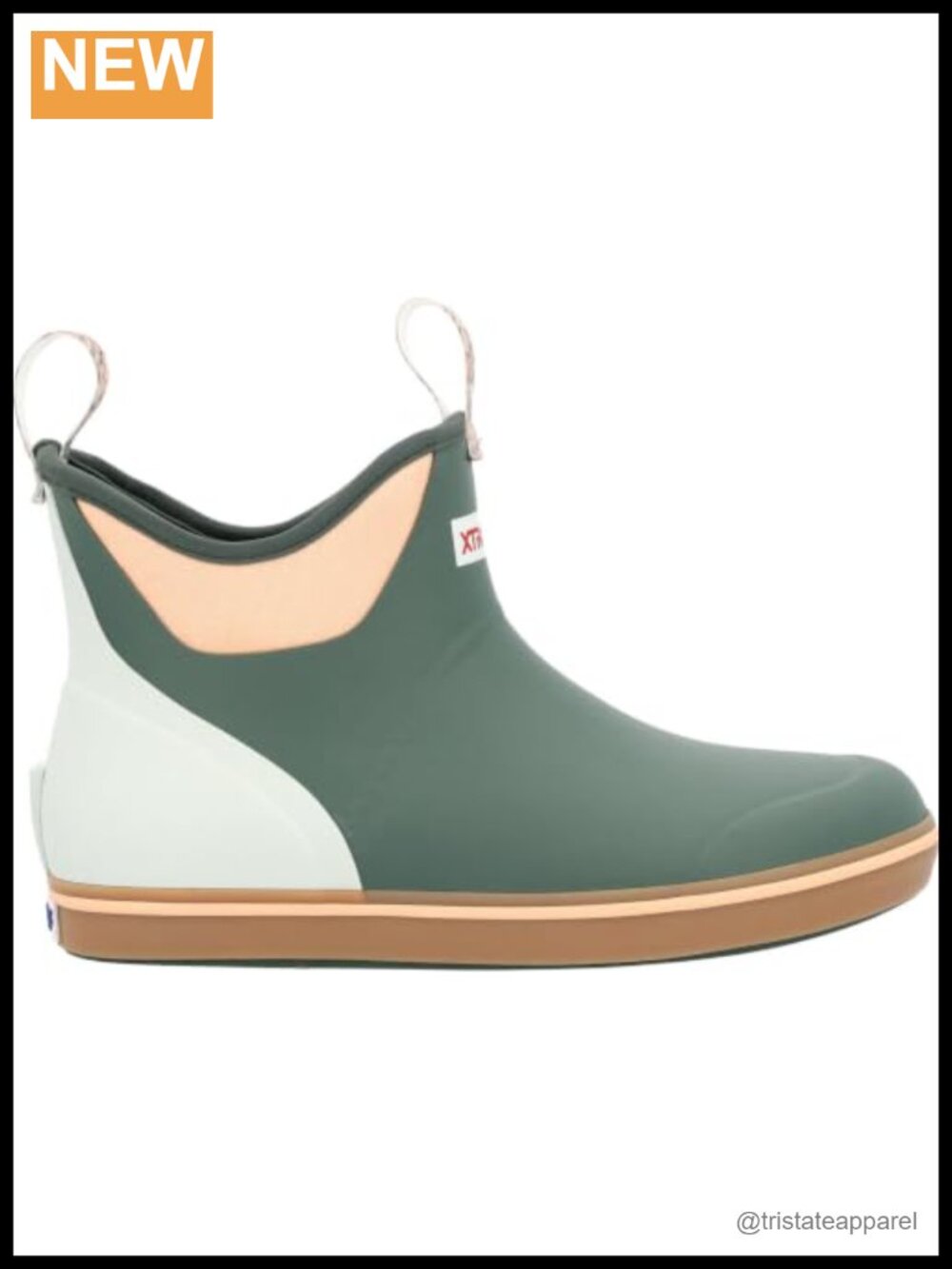 XTRATUF Ankle Deck Boot Waterproof Pull-On Neoprene